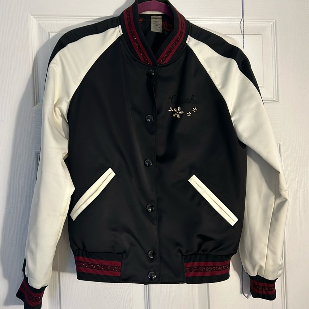Coach Bomber jacket. Not an outlet piece.